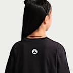 Playera de manga corta para niños talla grande Boston Celtics Nike Edge 26