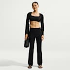 Nike Zenvy Women's Dri-FIT Mid-Rise Trousers with Layered Skirt