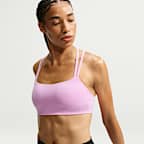 Bra imbottito a sostegno leggero Nike Zenvy Strappy – Donna