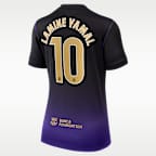 Jersey de futbol Nike Dri-FIT visitante 2026/27 Stadium Kobe de Lamine Yamal para mujer