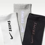 NikeSKIMS Dri-FIT Women's Dri-FIT Crew Socks (3 Pairs)