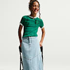 Nike Sportswear Big Kids' Denim Midi Skirt