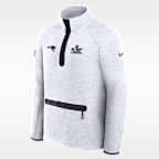 New England Patriots Super Bowl LX Opening Night Tech Fleece Men's Nike NFL 1/2-Zip Top