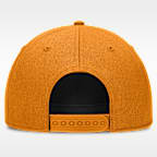 Gorra universitaria Nike ajustable para hombre Tennessee Legacy Basketball Rope Rise