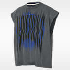 Camiseta de básquetbol sin mangas Nike para hombre Dallas Mavericks Standard Issue