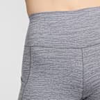 Shorts de ciclismo de tiro alto de 20 cm con bolsillos para mujer Nike One
