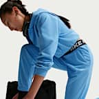 Joggers Dri-FIT para niña talla grande Nike Pro Fleece