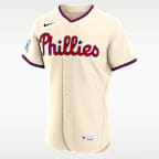 Jersey Nike de la MLB Authentic para hombre Bryce Harper Philadelphia Phillies