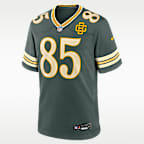 Jersey Nike de la NFL Game para hombre Tucker Kraft Green Bay Packers Rivalries Collection