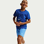 Shorts de entrenamiento Dri-FIT para niños talla grande Nike Multi