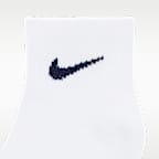 Nike Baby Swoosh Ankle Gripper Socks (3-Pairs)