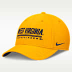 Gorra universitaria Nike Dri-FIT para hombre West Virginia Sideline Rise