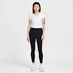 Nike One Fitted Women's Dri-FIT Short-Sleeve Cropped Top
