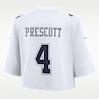 Dak Prescott Dallas Cowboys Women's Nike NFL Cropped Tundra Game Jersey