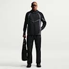 Nike Tech Men's Colour-Block Full-Zip Fleece Windrunner Jacket