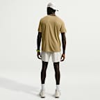 Playera de correr de manga corta Dri-FIT para hombre Nike Miler