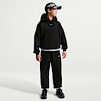 Nike Sportswear Solo Swoosh Big Kids' Fleece Pullover Hoodie