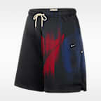Shorts de básquetbol de tejido Fleece para hombre Philadelphia 76ers Standard Issue