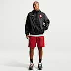 Chamarra Anthem de futbol Nike Dri-FIT del S.C. Corinthians local para hombre