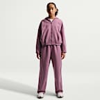 Sweat à capuche en maille Therma-FIT avec zip Nike MAVN pour fille