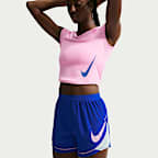 Nike Swoosh Women's Dri-FIT Mid-Rise Unlined Running Shorts