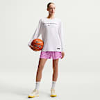 Shorts de básquetbol de malla Dri-FIT para mujer Nike Essential