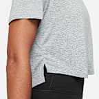 Top corto de manga corta y ajuste estándar para mujer Nike Dri-FIT One