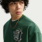 Sudadera de cuello redondo para hombre Nike Solo Fleece