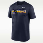 West Virginia Sideline Legend Men's Nike Dri-FIT College T-Shirt