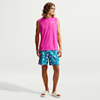 Camiseta sin mangas Dri-FIT con protección contra los rayos UV para hombre Nike Swim Hydroguard Essential