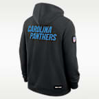 Carolina Panthers Initial Home Sideline Men's Nike Dri-FIT NFL Pullover Hoodie