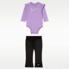 Nike Swoosh Sparkle 2-teiliges Set für Babys (0–9 M)