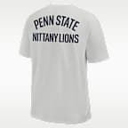 Playera universitaria Nike para hombre Penn State Legacy Max90 Pocket 2-Hit