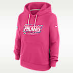 Green Bay Packers Crucial Catch Standard Issue Women's Nike Dri-FIT NFL Pullover Hoodie