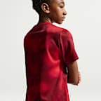 Camisola de running de manga curta Dri-FIT Nike Miler para criança