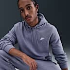 Sweat à capuche en Fleece Nike Club pour homme