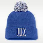Gorro con dobladillo universitario Nike para hombre Kentucky Peak