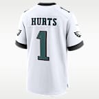 Jersey Nike de la NFL Game para hombre Jalen Hurts Philadelphia Eagles