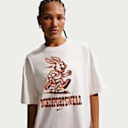 T-shirt folgada Nike Sportswear Classic para mulher