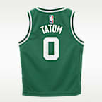 Jayson Tatum Boston Celtics Icon Edition Little Kids' Nike NBA Swingman Jersey