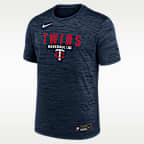 Playera Nike Dri-FIT de la MLB para hombre Minnesota Twins Authentic Collection