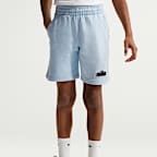 Shorts de French Terry para niños talla grande Nike Sportswear Club