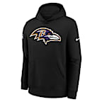 Baltimore Ravens Sideline Club Big Kids' Nike NFL Pullover Hoodie