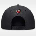 Georgia Legacy Letter Rise Men's Nike Dri-FIT College A-Frame Adjustable Hat