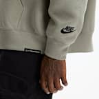 Sudadera con gorro sin cierre Nike de la NFL para hombre New York Jets Rivalries Collection Oversized Tech Fleece