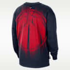 Washington Wizards Standard Issue Men's Basketball Long-Sleeve Top