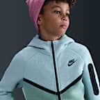 Sweat à capuche et zip Nike Sportswear Tech Fleece pour ado