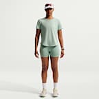 Tajta löparshorts 10 cm med hög midja Nike Tempo för kvinnor