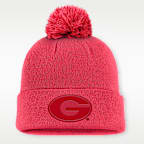 Georgia Primetime Campus Toned Men's Nike College Cuffed Pom Beanie