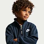Nike Club Little Kids' Fleece 2-Piece Quarter-Zip Set